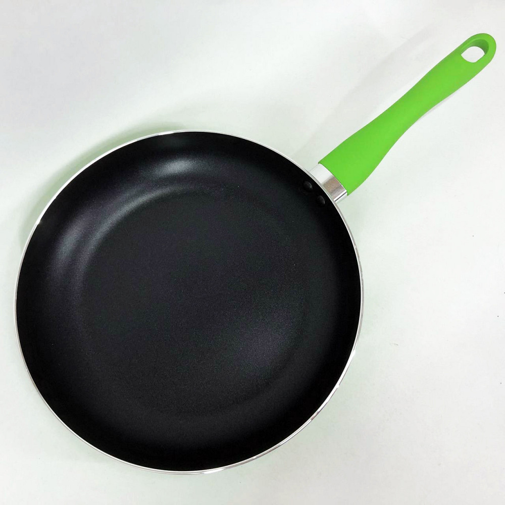 Сковорода антипригарная с высокими бортами, Новая алюминиевая сковорода, Долговечные сковородки CU-74 Львов - изображение 4