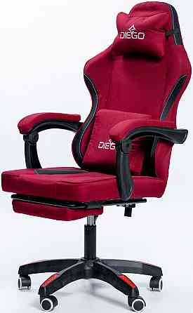 Кресло геймерское DIEGO Soft Cherry Киев