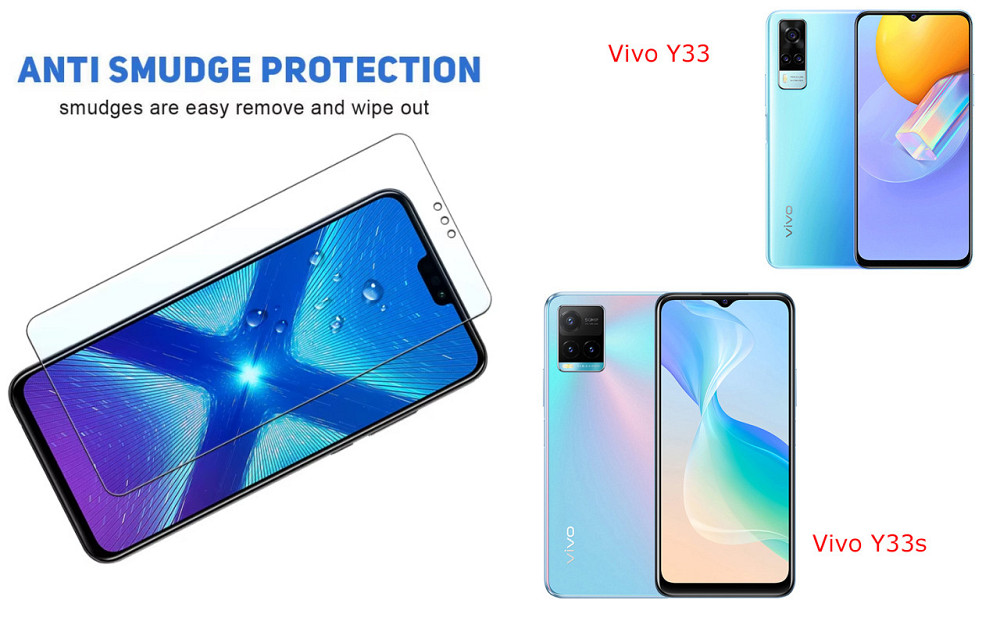 Захисне скло NeoGlass для Vivo Y33, Vivo Y33s – надпрозоре та стійке Київ - фото 3
