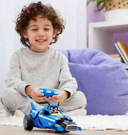 Щенячий патруль Гонщик Полицейский автомобиль на управлении Paw Patrol. Харьков