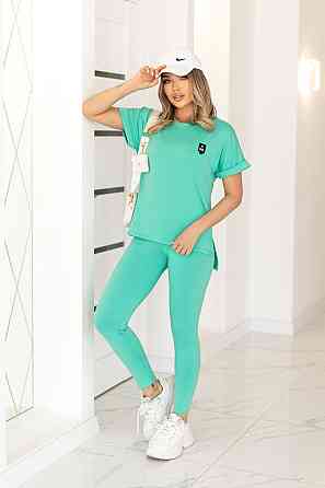 Спортивный летний костюм Total 42-44, Мятный Киев