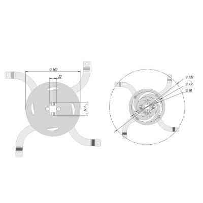 Кронштейн для проектора CMPR-2 KSL Винница
