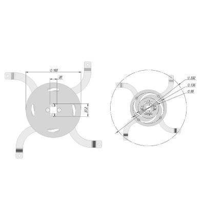Кронштейн для проектора CMPR-2 KSL Винница - изображение 3