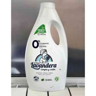 Гель для прання La Antigua Lavandera Natural Без аромату 2.5 л (8435495843887) Вінниця