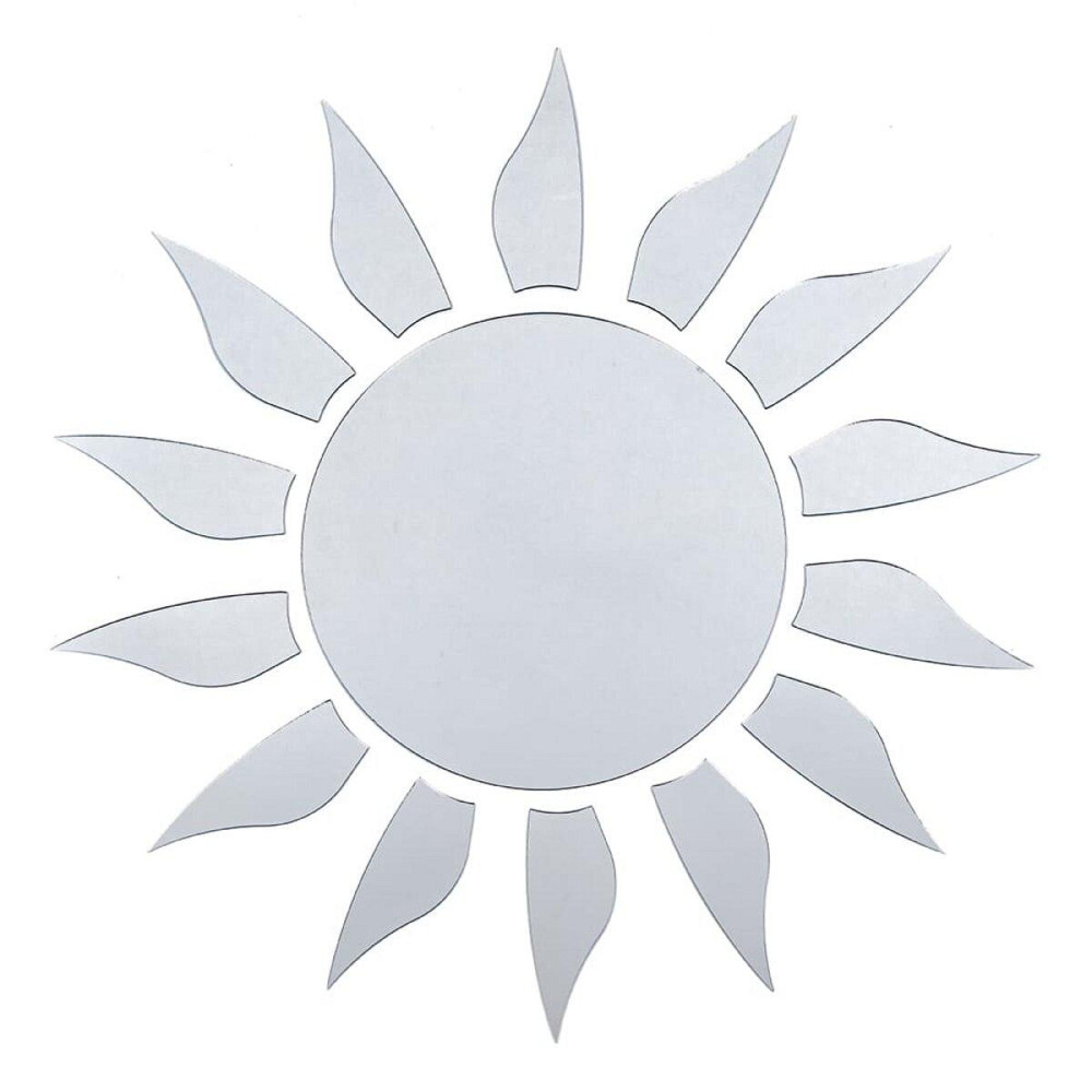 Зеркальный самоклеящийся декор, серебро, 15 штук Киев - изображение 1