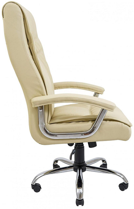 Офисное Кресло Руководителя Richman Бургас Fly 2207 Хром М3 MultiBlock Бежевый Киев - изображение 3