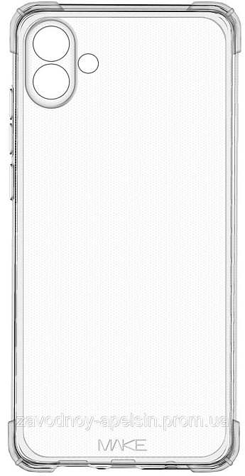 Samsung A04 A045 Чехол прозрачный Air Shield (камера+углы) Одесса - изображение 1