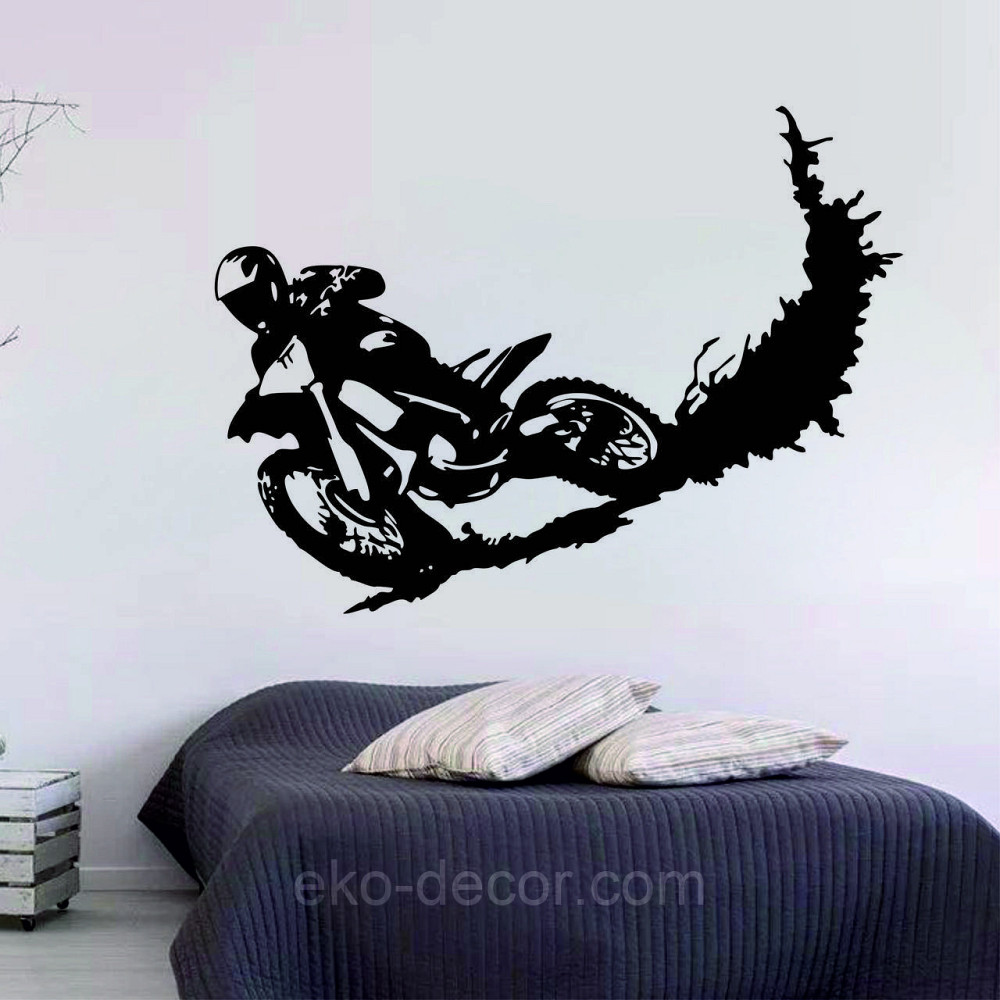 Декоративне настінне Панно «Мотокрос», Декор на стіну Київ - фото 1