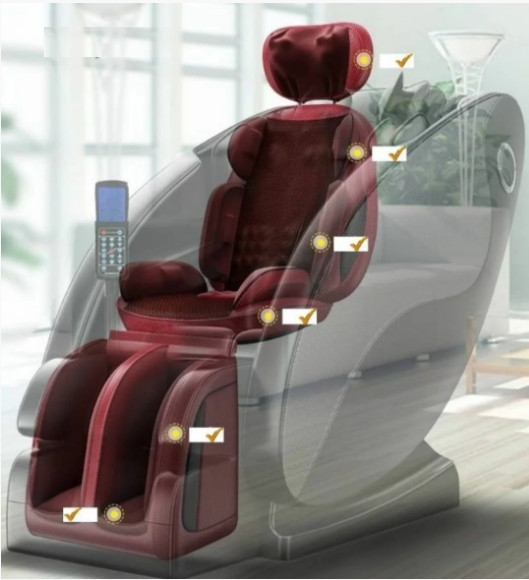 Массажная накидка кресло Benbo AM-607G с подогревом Винница - изображение 4