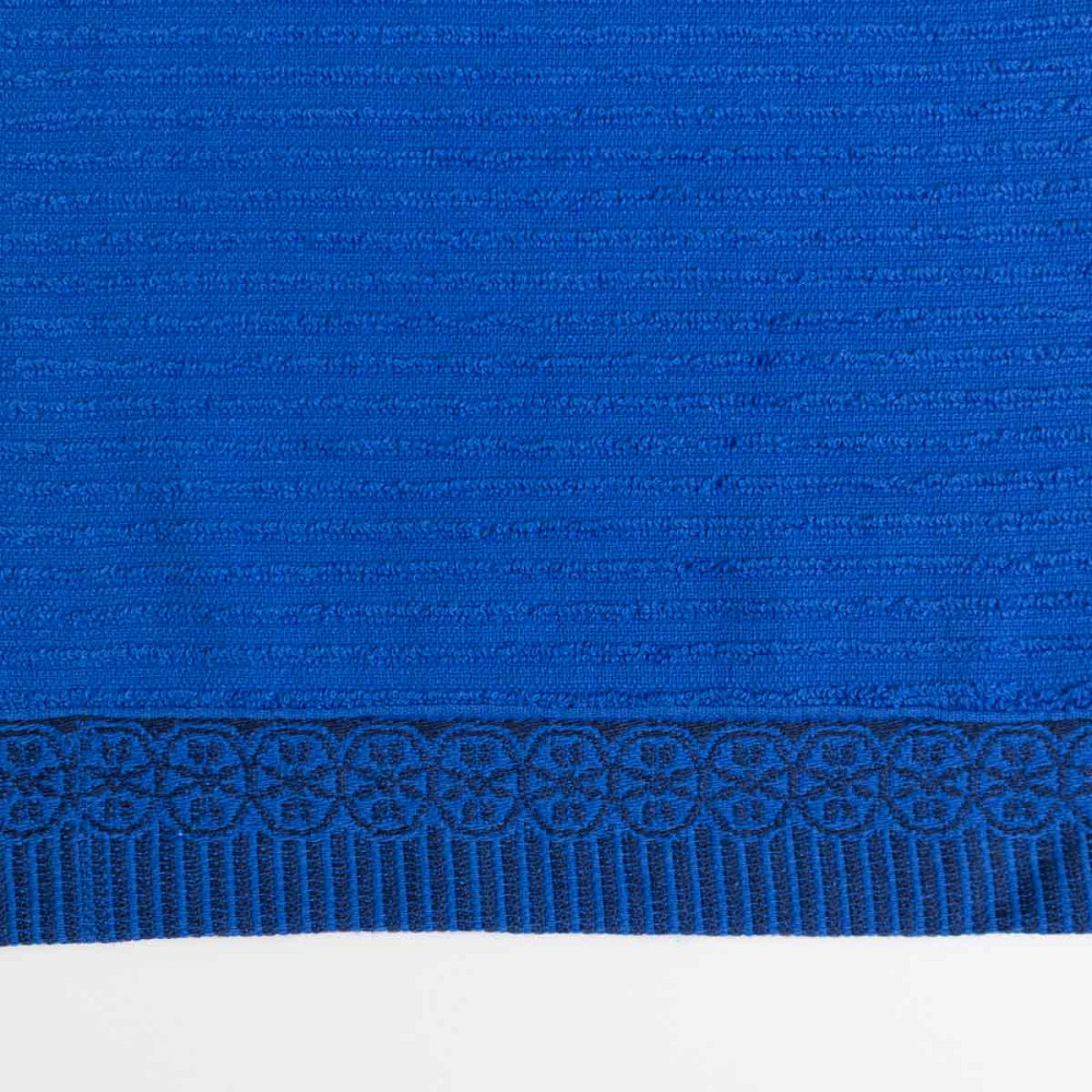 Махровий кухонний рушник з бордюром 30х50 см 400г/м2 GM Textile (Синій) Суми - фото 4