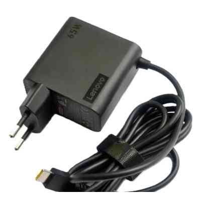 Блок живлення до ноутбуку Lenovo 65W роз&apos;єм USB type-C (ADLX65ULGE2A / A40389) Вінниця