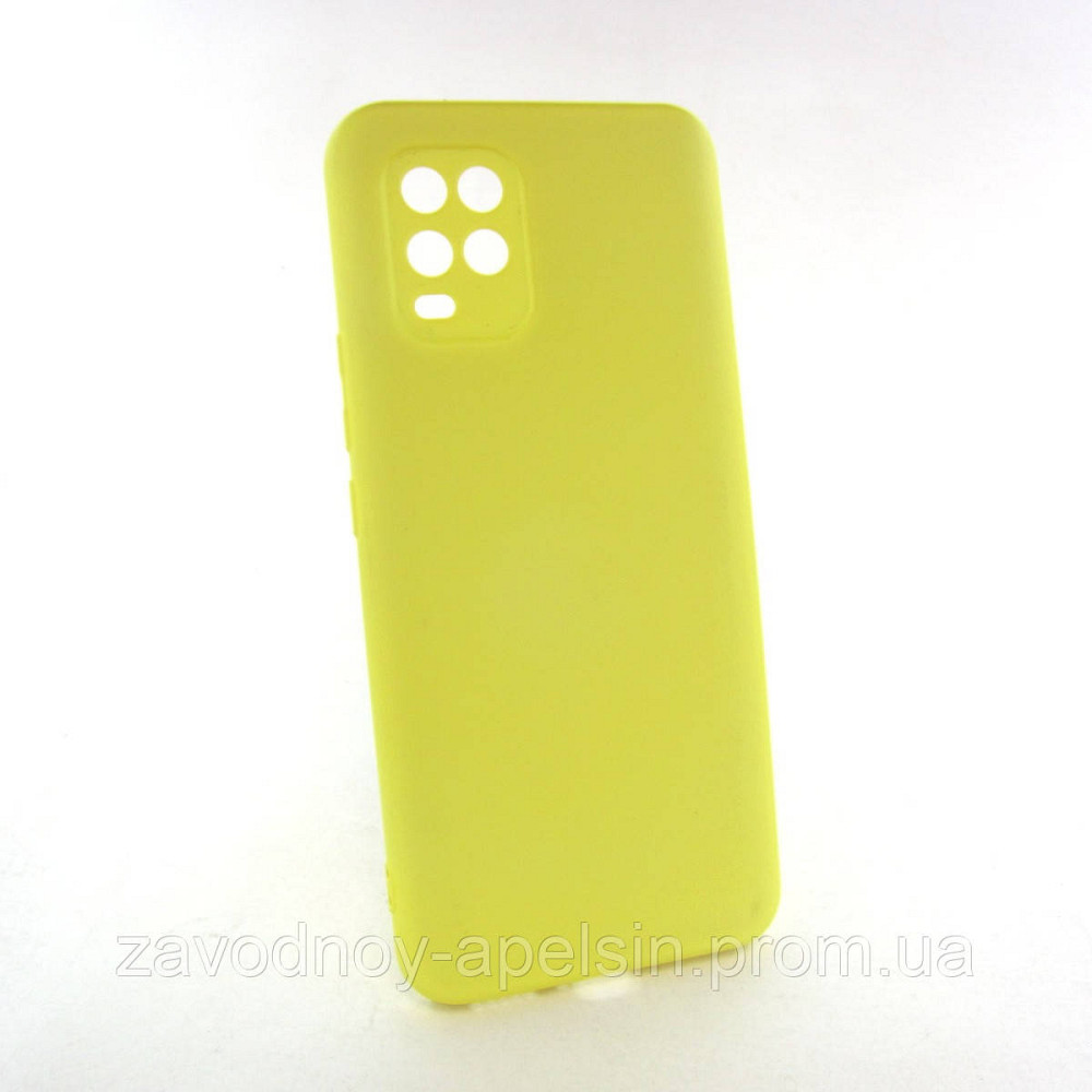 Xiaomi Mi 10 lite Силіконовий чохол (жовтий) Одеса - фото 1