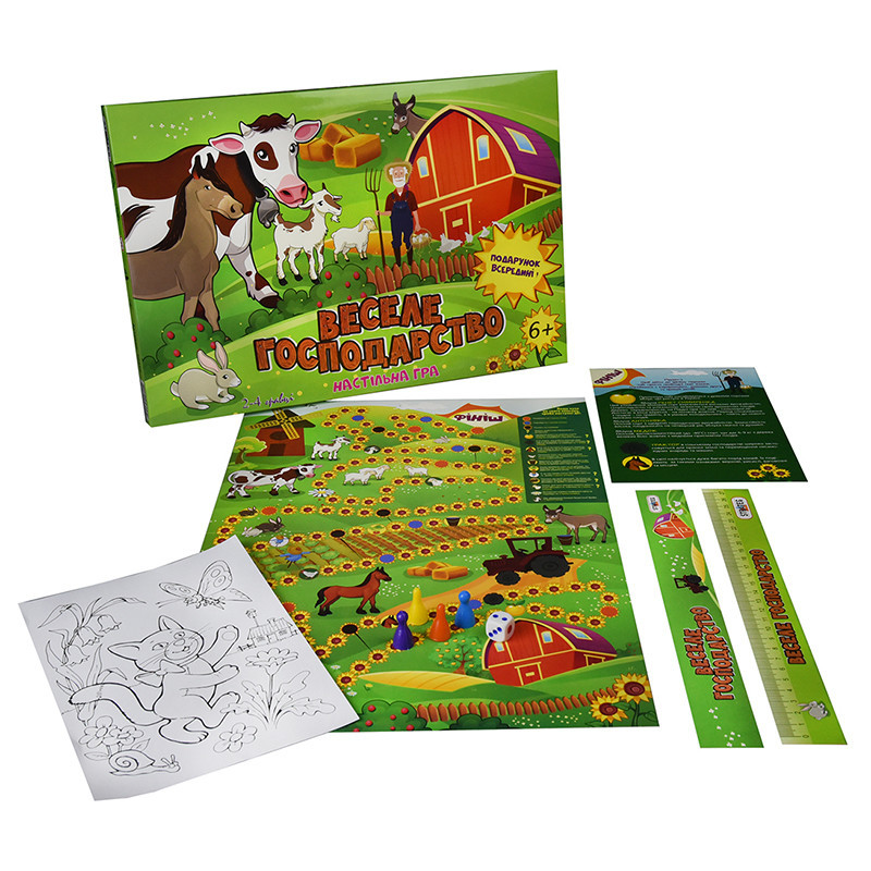 Гра 30456 (укр) "Веселе господарство", в кор-ці, 37-25,5-2см, шт Київ - фото 1