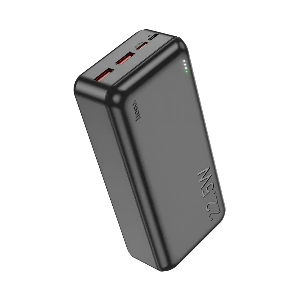 Зовнішній акумулятор HOCO J101B Astute 22.5W fully compatible power bank(30000mAh) Black Київ - фото 1