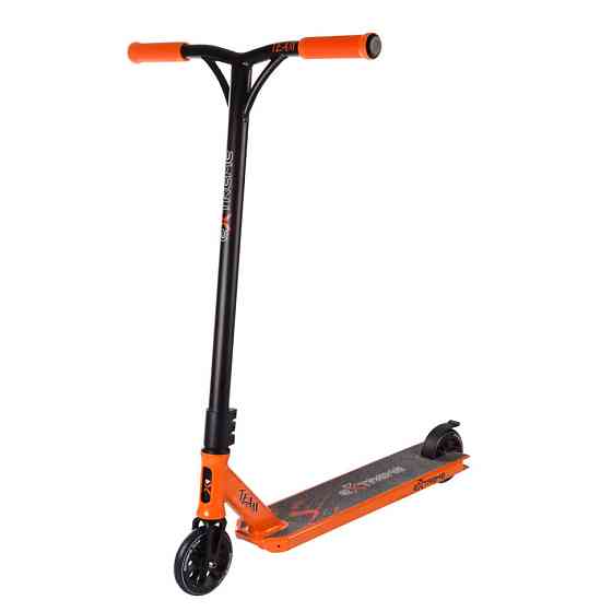 Самокат трюковий 2-х колісний TR21009 (RL7T) Extreme Motion TEAM, PU 110 мм  Помаранчевий Вінниця