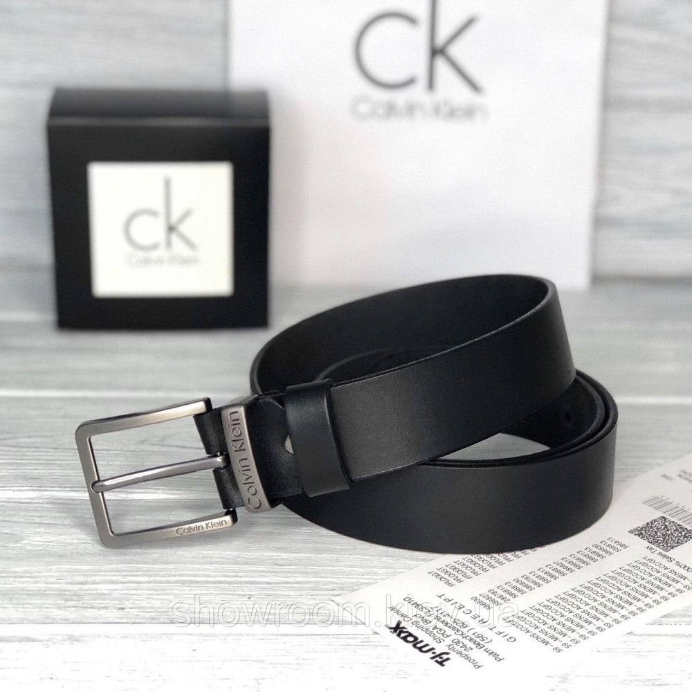 Чоловічий шкіряний брендовий ремінь (448) Київ - фото 1