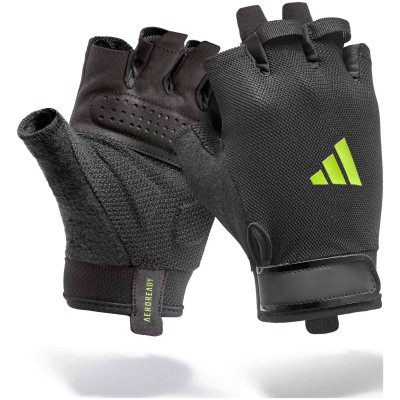 Перчатки для фитнеса Adidas Essential Training Gloves ADGB-15002GN чорний, зелений M (885652025966) Винница - изображение 5