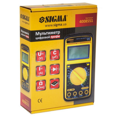 Цифровой мультиметр Sigma профи (4008551) Винница - изображение 4