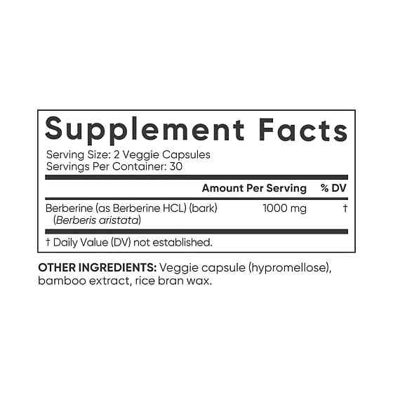 Berberine 500mg - 60 vcaps Київ