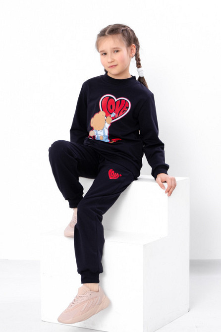 Спортивный костюм для девочки (двунитка) топ 122 Киев - изображение 1