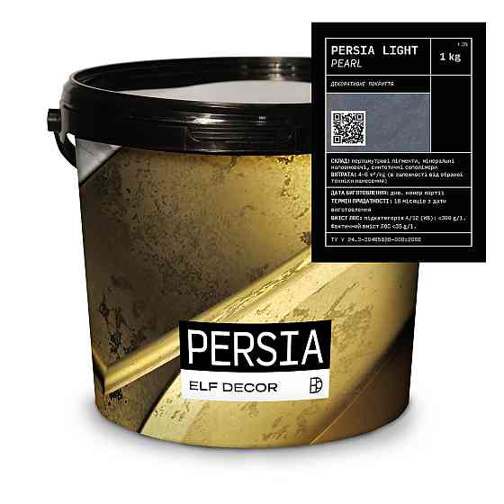 Persia (Персія) Light Pearl декоративна перламутрова фарба , 1 кг Харків