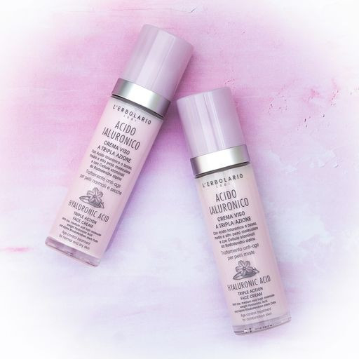 Крем для нормальної і сухої шкіри обличчя з Гіалуроновою кислотою L'ERBOLARIO 50 мл Київ - фото 2