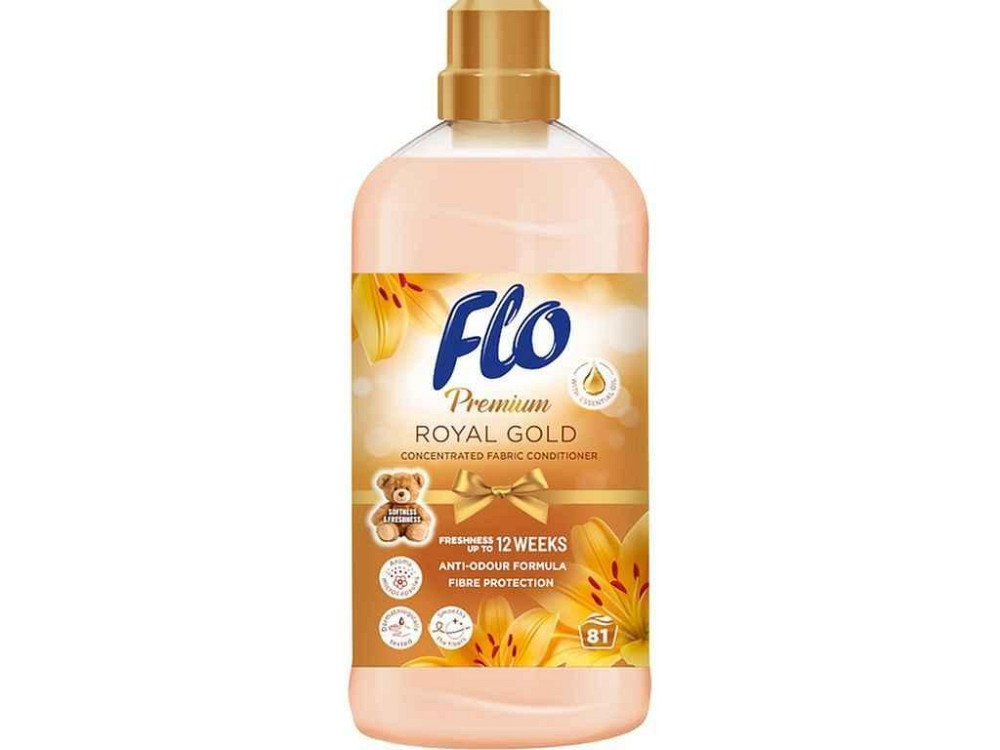 Кондиционер-концентрат 1.8л Premium Royal Gold FABCONC ТМ FLO Киев - изображение 1