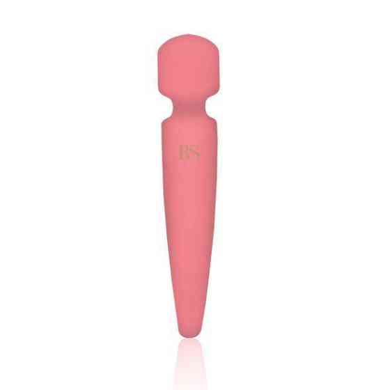 Вібромасажер Rianne S: Bella Mini Wand Coral, 10 режимів роботи, медичний силікон, подарункове паков Sex Aura Київ