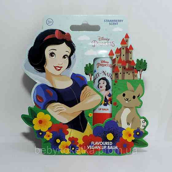 Дитячий бальзам для губ з ароматом полуниці Disney The Princess Snow White Strawberry4.3 г. Львів