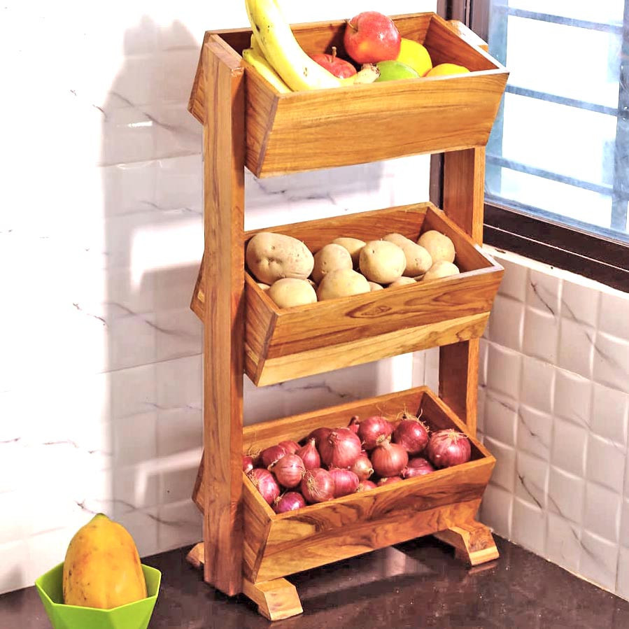 Стелаж для овочів і фруктів "Одіріта" сієна Миколаїв - фото 1