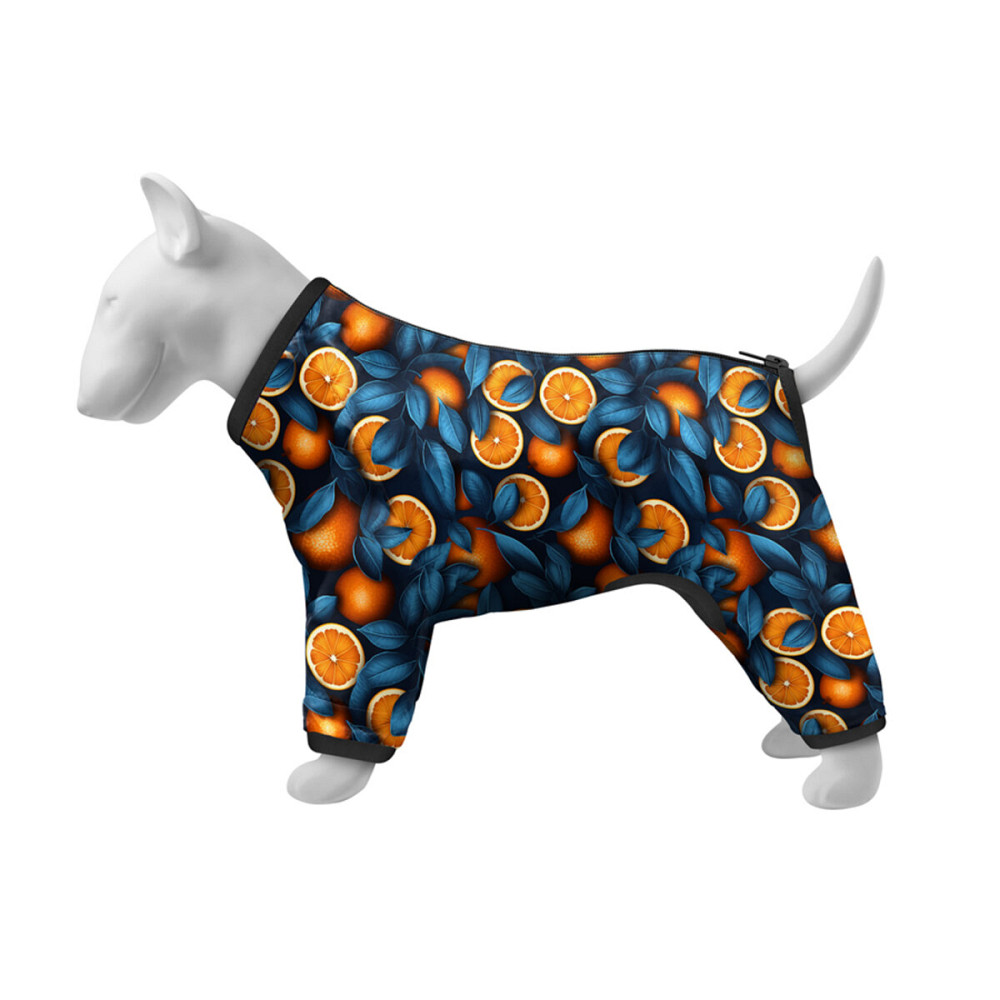 Вітровка для собак WAUDOG Clothes, малюнок "Апельсини", S30, В 57-59 см, С 44-46 см Київ - фото 1
