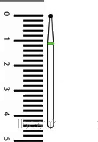 Насадка на фрезер алмазна мала сферична кулька Київ - фото 1