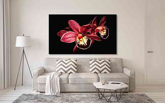 Картина холст в гостиную / спальню Орхідея    MLP_99 60x100 см Киев