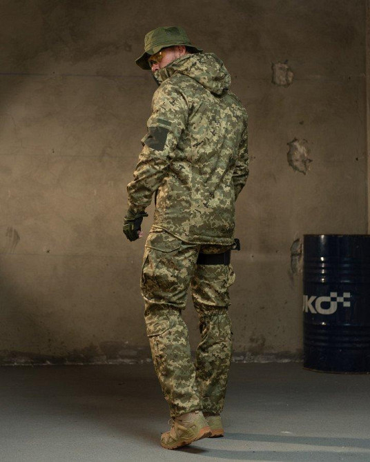 Тактический костюм горка retouch на флисе пиксель  ВТ7681 Одесса - изображение 5