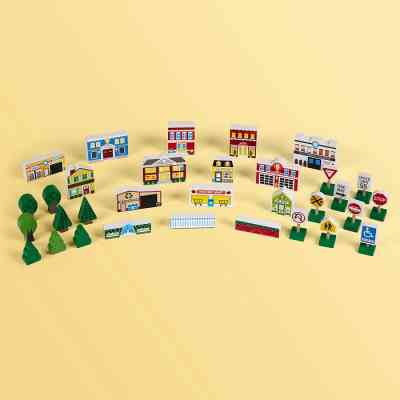 Игровой набор Melissa&Doug деревянный "Город" (MD14796) Винница