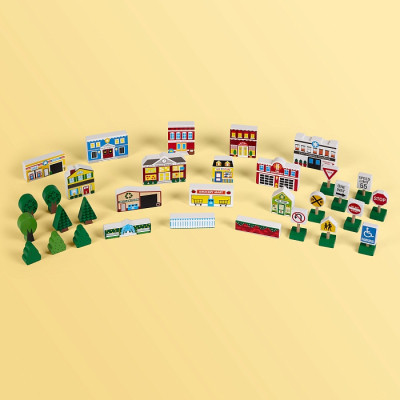 Игровой набор Melissa&Doug деревянный "Город" (MD14796) Винница - изображение 2