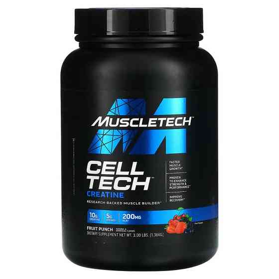 Комплексный креатин MuscleTech Cell Tech Performance Series 1360 g (Fruit Punch) Луцк