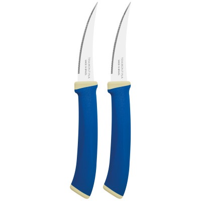 Набір ножів Tramontina Felice Blue Tomato 76 мм 2 шт (23495/213) Вінниця - фото 1