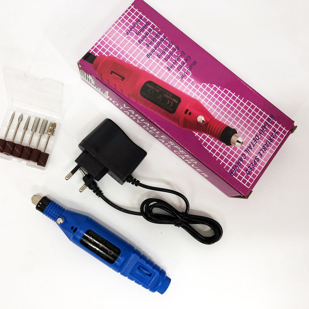 Портативный электрический фрезер для маникюра и педикюра, Портативный маникюрный аппарат AH-82 Львов - изображение 6