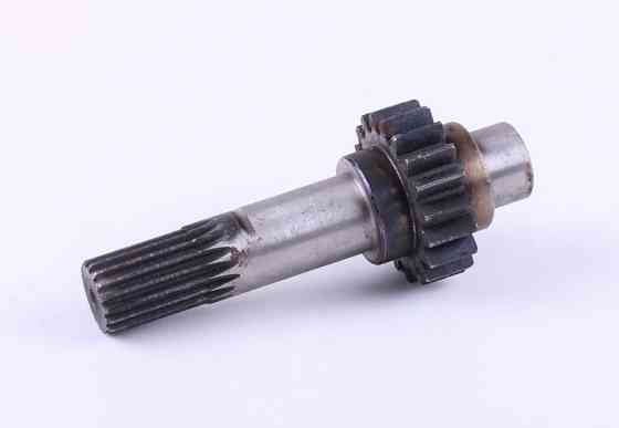 Вал із шестернею роздаваної коробки ведомий (Z-19/Z-15) Джинма240/244 Мукачево