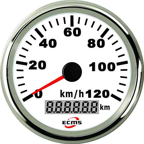 Gps спідометр ecms (білий) Київ