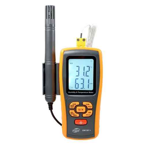 Термогігрометр Bluetooth 0-100%, -10-50 °C BENETECH GM1361X Чернігів
