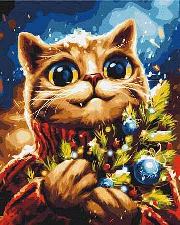 Новогодний котик © Марианна Пащук Киев