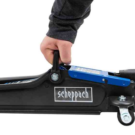 Домкрат підкатний гідравлічний 2.5т (h min 90 мм, h max 400 мм) у кейсі SCHEPPACH SCH-T830031DS Одеса