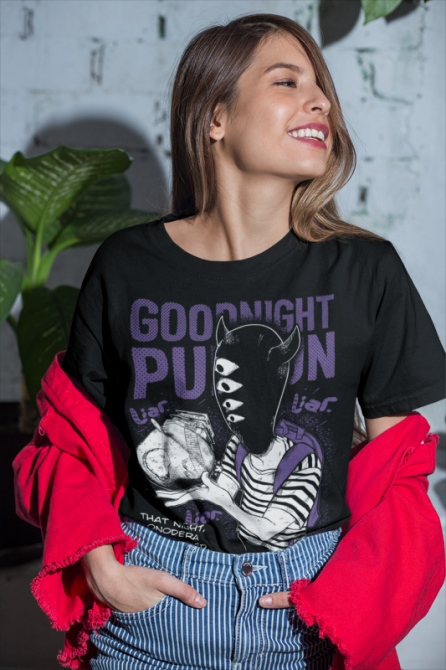 Футболка аниме Спокойной ночи, Пунпун оверсайз (S/M/L) Черний AnimeJ0195 Днепр - изображение 3