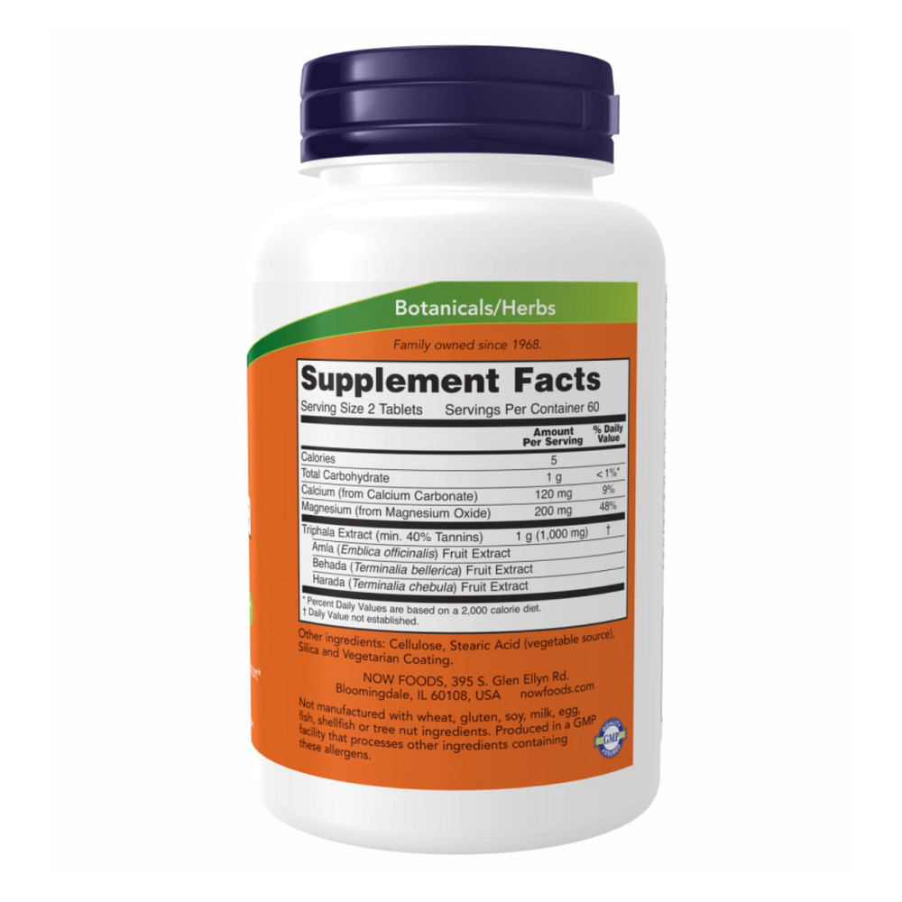 Трифала Now Foods Triphala 500mg 120 таб Київ - фото 2