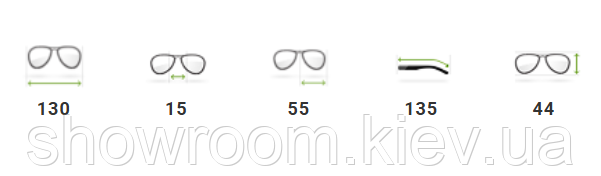 Чоловічі ультралегкі окуляри з поляризацією Porsche Design (1421) Київ - фото 5