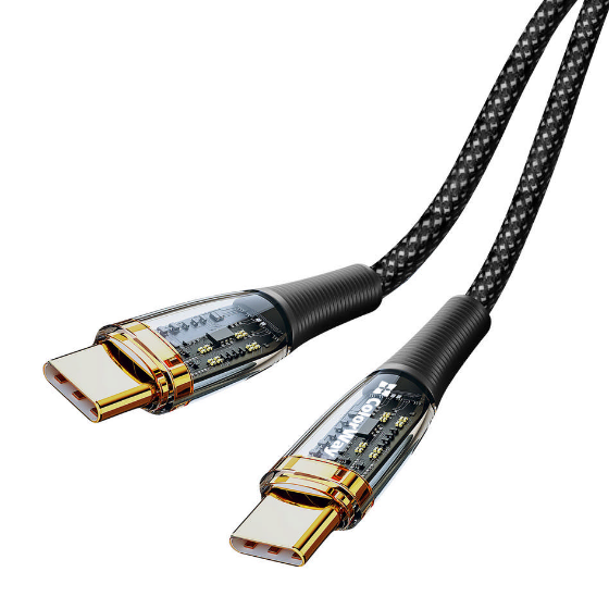 Кабель USB PD Type-C/Type-C ColorWay CW-CBPDCC053-BK 5,0А 1,2м чорний Житомир