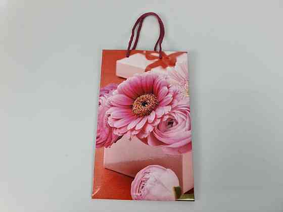 Паперовий пакет подарунковий Середній 17/26/8 (артSV-092) (12 шт.) Харків