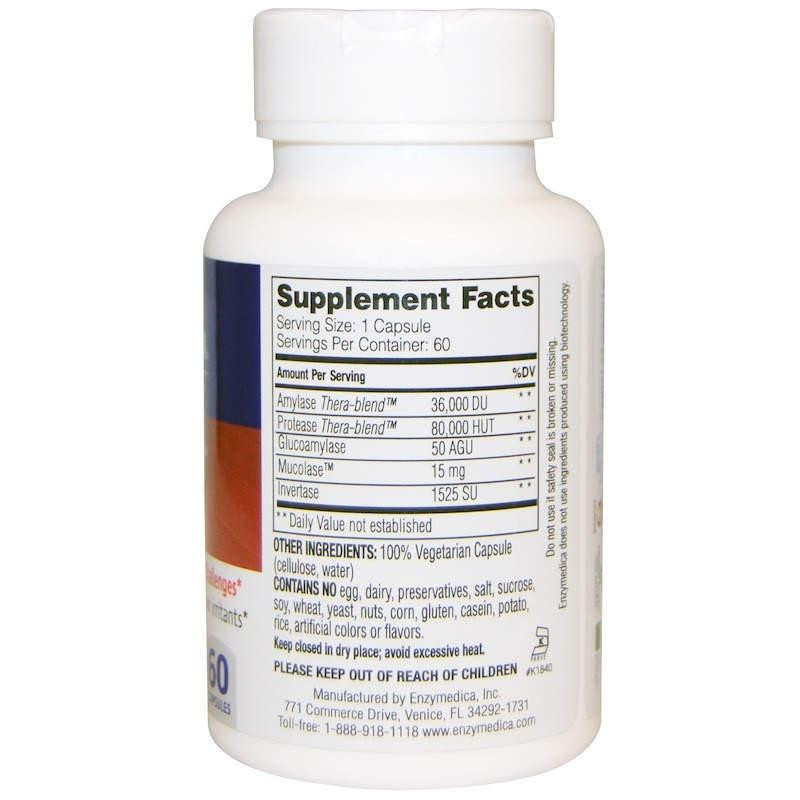 Комплекс от аллергии Enzymedica Allerase 60 капсул Киев - изображение 2